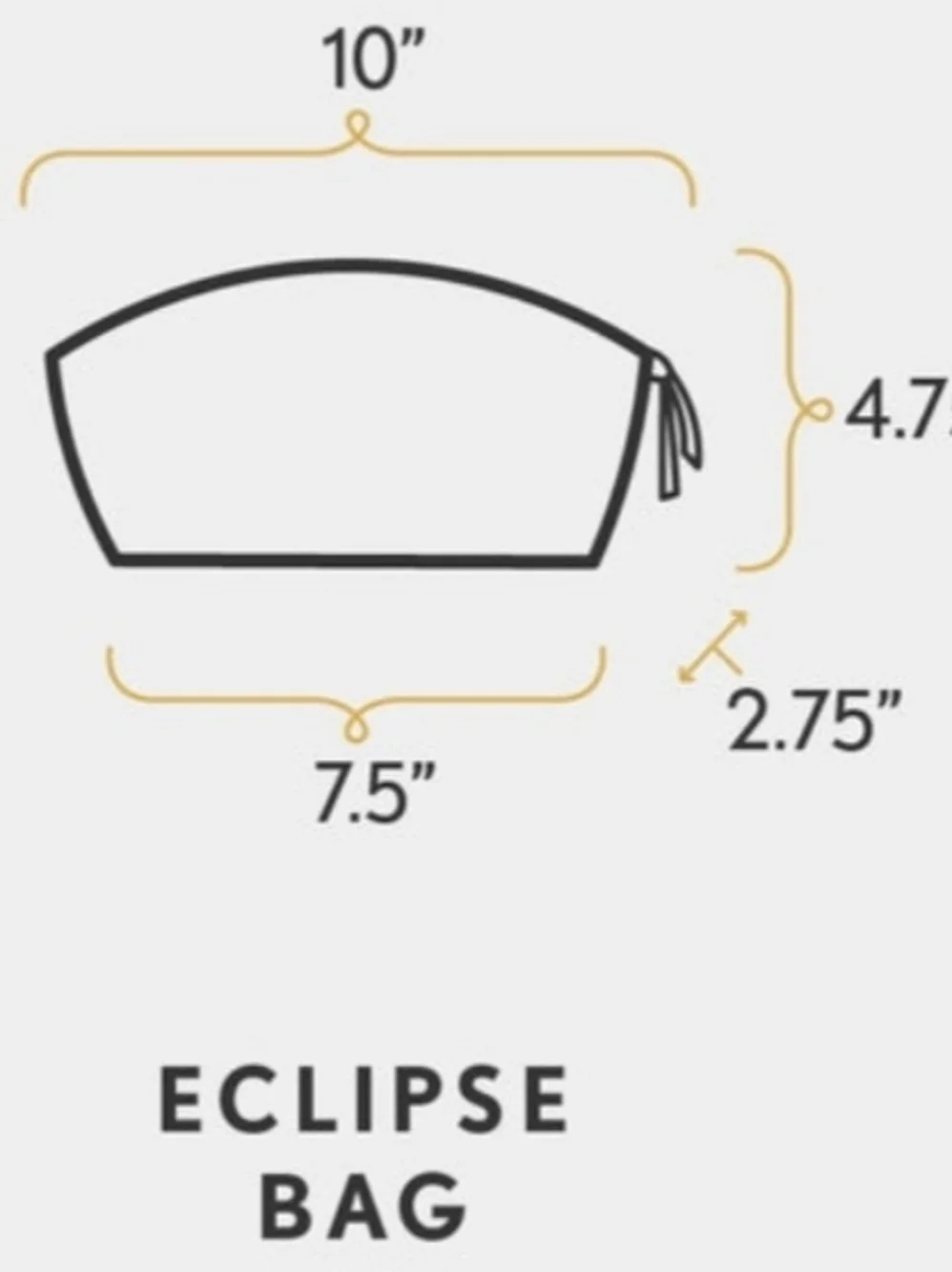 Eclipse Cosmetic Bag - Picture 3 of 7